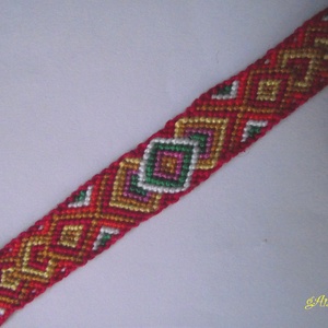 Mesés Kelet csomózott karkötő, Ékszer, Karkötő, Csomózás, MESKA