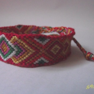 Mesés Kelet csomózott karkötő - ékszer - karkötő - Meska.hu