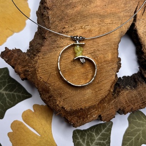 Spirál nyaklánc - ékszer - nyaklánc - medálos nyaklánc - Meska.hu