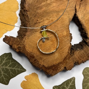 Spirál nyaklánc - ékszer - nyaklánc - medálos nyaklánc - Meska.hu