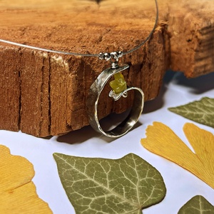 Spirál nyaklánc - ékszer - nyaklánc - medálos nyaklánc - Meska.hu