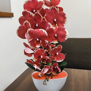 Orchidea dekoráció - Meska.hu