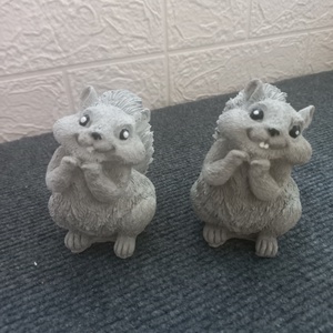 Mókus gipszfigura, Kellékek & szerszámok, Dekorációs kellékek, Figurák, Festészet, Gipszöntés, MESKA