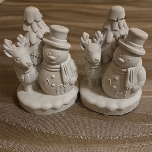 Karácsonyi gipsz figura, Kellékek & szerszámok, Dekorációs kellékek, Figurák, Gipszöntés, MESKA