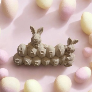 Happy Easter felirat  - Meska.hu