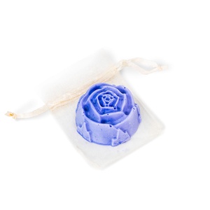 Mini szappan rózsa, 5 db, többféle illatban, ajándék kísérőnek, szóróajándéknak - esküvő - emlék & ajándék - köszönőajándék - Meska.hu