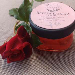 Rózsa dzsem - Meska.hu