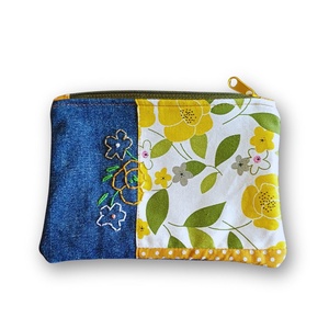 Sárga rózsás farmer nesesser - Meska.hu