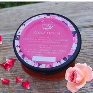 Mini dzsem rózsaszín díszdobozban - esküvő - emlék & ajándék - köszönőajándék - Meska.hu