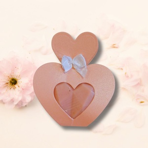 Köszönetajándék gyémántos szív illatviasz dísz dobozkában - Meska.hu