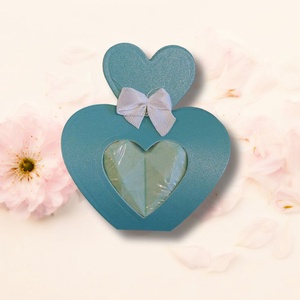 Köszönetajándék gyémántos szív illatviasz dísz dobozkában - esküvő - emlék & ajándék - köszönőajándék - Meska.hu