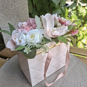  Különleges pillanat- Orchideás  virágtáska, ballagásra, ünnepi alkalmakra, AZONNAL VIHETŐ! - Meska.hu