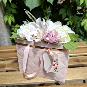 Különleges pillanat- Orchideás virágtáska, ünnepi alkalmakra, AZONNAL VIHETŐ! - Meska.hu