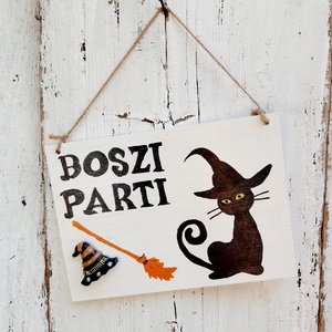 Ajtódísz Halloweenre  Boszi Parti - Meska.hu