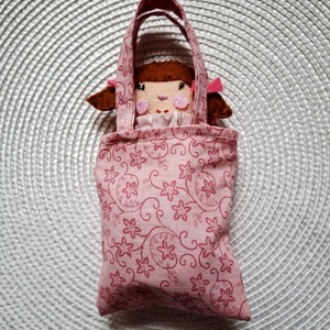 Panka piknikje- szütyős textiljáték, Azonnal vihető - játék & sport - szerepjáték - Meska.hu