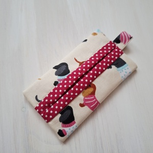 Tacsik papír zsebkendőtartó Azonnal vihető!, Otthon & Életmód, Tárolás & Rendszerezés, Zsebkendőtartó, Varrás, MESKA