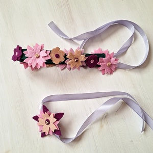 Tavasztündér fejdísz és csuklódísz kislánynak - farsangi jelmez, álarc kiegészítő Azonnal vihető! - Meska.hu