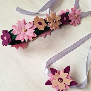 Tavasztündér fejdísz és csuklódísz kislánynak - farsangi jelmez, álarc kiegészítő Azonnal vihető! - ruha & divat - jelmez & álarc - jelmez - Meska.hu