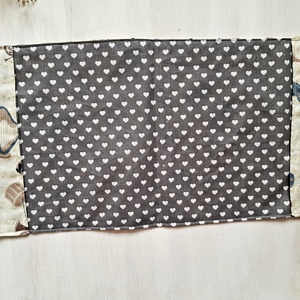 Hangszeres könyvborító, jegyzetfüzet borító, textil borító - otthon & életmód - papír, írószer - könyv- és füzetborító - Meska.hu