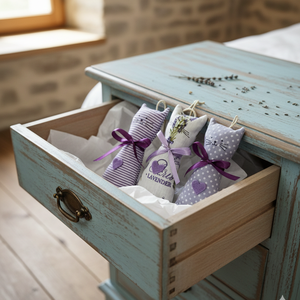 Lila levendula cicák- levendulás textil dekorációk, 3db illatzsák, levendula illatpárnák - otthon & életmód - gyertya, illat, aroma - illatzsák - Meska.hu