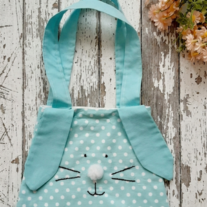 Tapsifüles- Menta Nyuszi táska, gyerektáska, tojásgyűjtő táska, húsvétra,  játéknak - Meska.hu