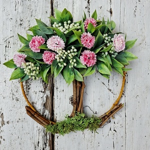 Életfa -ajtódísz, kopogtató , falidísz Azonnal vihető!, Otthon & Életmód, Dekoráció, Ajtó- és ablak dekoráció, Ajtódísz & Kopogtató, Virágkötés, MESKA