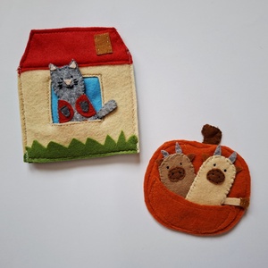 Iciri- piciri c. meséhez filc ujjbáb készlet , Játék & Sport, Bábok, Ujjbáb, Varrás, MESKA