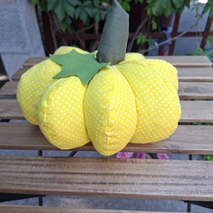 Tökpárna, formapárna , puha dekor tök-28cm textil dísz, dekoráció - Meska.hu