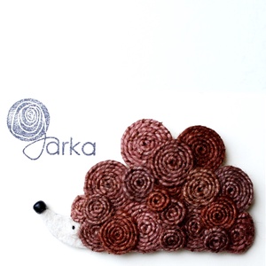 Süni bross, Ékszer, Kitűző és Bross, Kitűző, Varrás, MESKA
