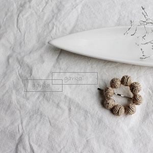 Hullámcsat, kender bogyókkal -  - Meska.hu