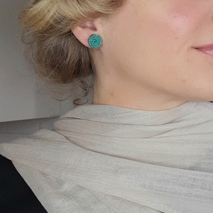 Kender fülbevaló - ékszer - fülbevaló - pötty fülbevaló - Meska.hu