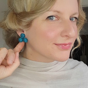 Bogyós fülbevaló - ékszer - fülbevaló - pötty fülbevaló - Meska.hu