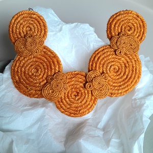 Kender nyaklánc (kurkuma) - Meska.hu