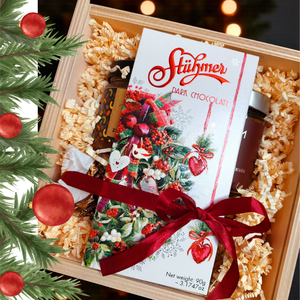 Zserbó- fadobozos ünnepi ajándék a zserbó ízeivel - élelmiszer - gourmet ajándékcsomag - Meska.hu