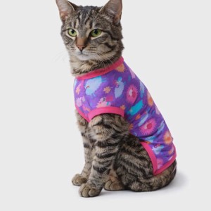 Macska műtét utáni ruha ivartalanítás után � kényelmes gyógyruha gallér helyett - Meska.hu