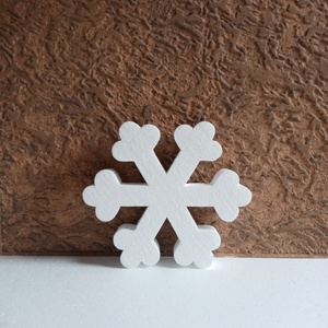Dekorálható hópehely hungarocell forma, DIY (Csináld magad), Egységcsomag, Mindenmás, MESKA