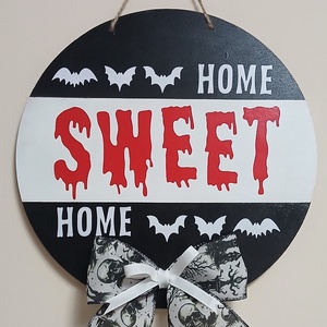  Halloween Kopogtató jellegű ajtó tábla - Meska.hu