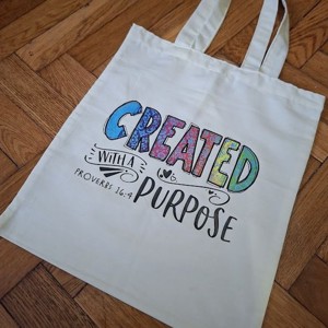 Bibliai igés szatyor- CREATED WITH A PURPOSE Péld 16:4-006, , , MESKA