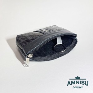 Sötét ezüst - párduc mintás egy cipzáras egyenes kristály köves kulcstartó E8001 - táska & tok - kulcstartó & táskadísz - kulcstartó - Meska.hu