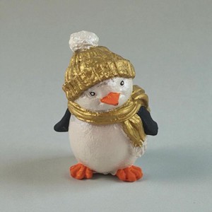 Téli pingvin - karácsonyi antikarany, , , MESKA