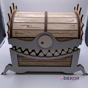 Csokifaló halloween-i ládikó - otthon & életmód - dekoráció - halloween - halloweeni dekoráció - Meska.hu