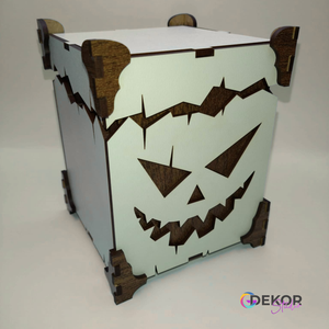 Halloween-i édességgyűjtő box - otthon & életmód - dekoráció - halloween - halloweeni dekoráció - Meska.hu
