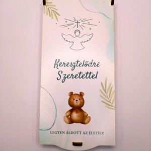 Keresztelős / Babavárós UV-nyomott pénzátadó doboz - otthon & életmód - papír, írószer - ajándékozás kellékei - pénzátadó doboz - Meska.hu