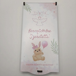 Keresztelős / Babavárós UV-nyomott pénzátadó doboz - otthon & életmód - papír, írószer - ajándékozás kellékei - pénzátadó doboz - Meska.hu
