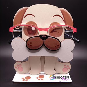 Kutyus alakú gyerek szemüvegtartó - otthon & életmód - babaszoba, gyerekszoba - babaszoba dekoráció - Meska.hu