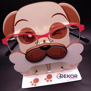 Kutyus alakú gyerek szemüvegtartó - otthon & életmód - babaszoba, gyerekszoba - babaszoba dekoráció - Meska.hu