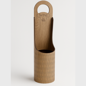 Modern, gravírozott fa bortartó doboz  Letisztult elegancia ajándékba, Otthon & Életmód, Konyhafelszerelés, tálalás, Tálalás, Bortartó, Famegmunkálás, Gravírozás, pirográfia, MESKA
