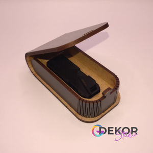 Fa pendrive tartó doboz  praktikus és elegáns megoldás USB tárolására - otthon & életmód - papír, írószer - ajándékozás kellékei - ajándékkísérő - Meska.hu