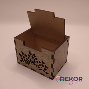 Mini fa ajándékdoboz  lézervágott mintás, 557 cm - otthon & életmód - papír, írószer - ajándékozás kellékei - ajándékkísérő - Meska.hu