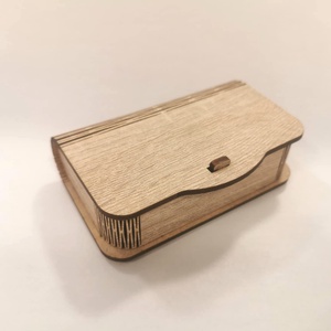 Névjegykártyatartó lézer box - otthon & életmód - papír, írószer - ajándékozás kellékei - ajándékkísérő - Meska.hu